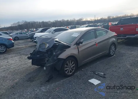2015 Hyundai Elantra Se from USA, damaged, VIN 5NPDH4AE8FH637306